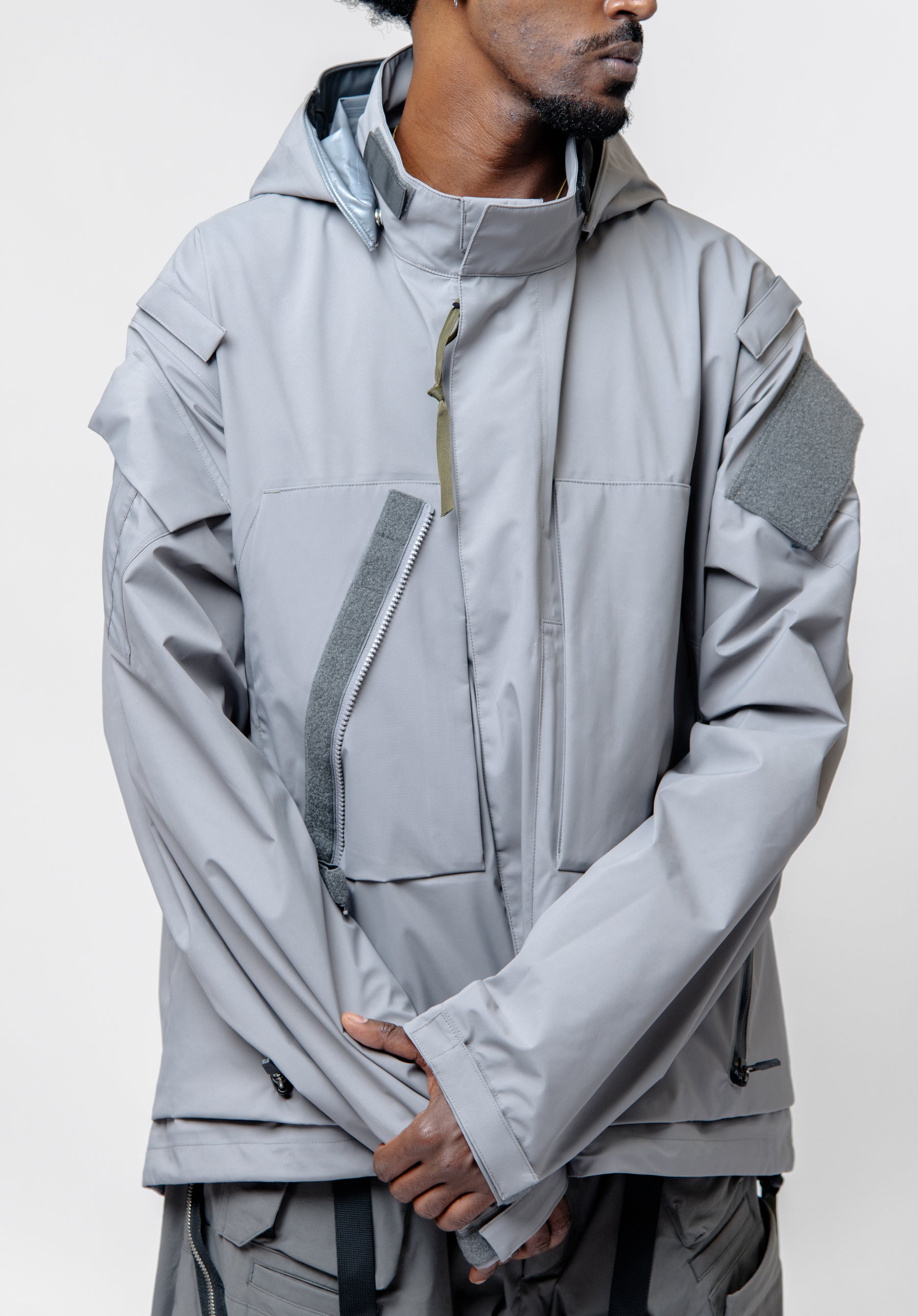 J14-GT 3L Gore-Tex Interops Jacket Gen.1 Hardshell (WP) Hellgrau