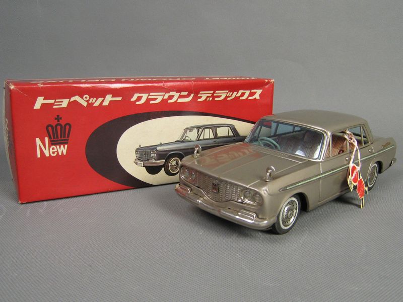 バンダイ トヨペット クラウン デラックス 箱付 1960年代 ブリキ