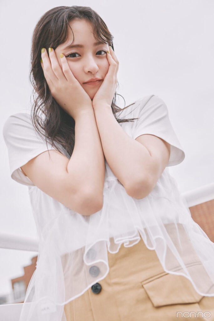 遠藤さくら】6月24日は「チュールキャミセットTシャツ」【毎日更新