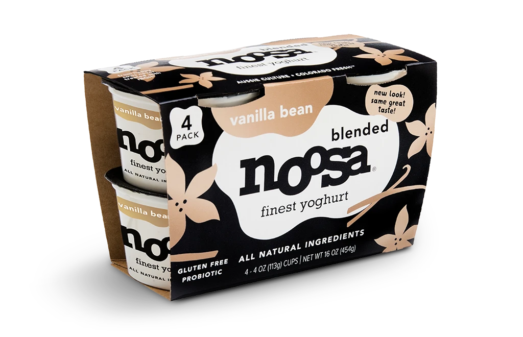 Vanilla Bean Blended Yogurt Multipack - Noosa Yoghurt