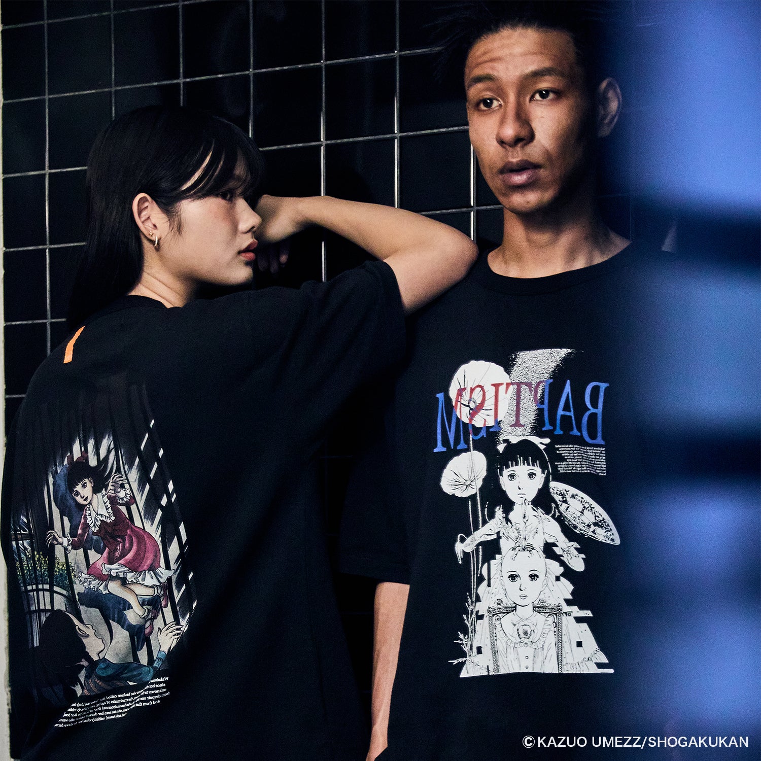 Nocturnal 洗礼 BAPTISM Tee 002（Black） – Nocturnal design