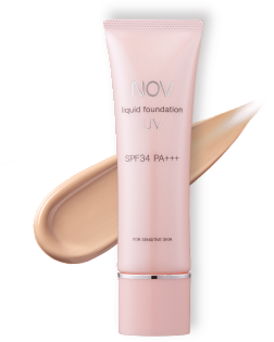 かさつきがちなお肌になめらかにのびるノブ リキッドファンデーション