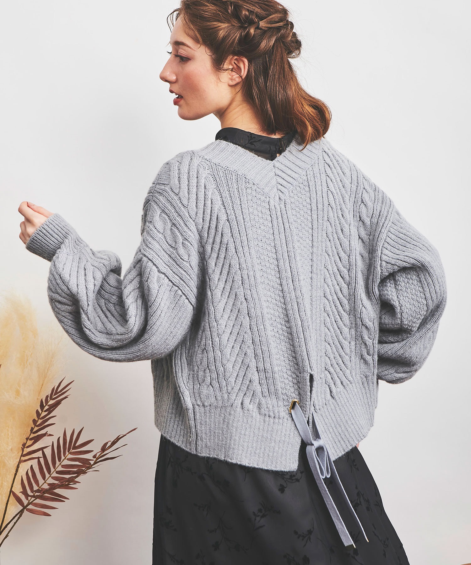 ケーブル編みカーデ | カーディガン | NOELA OFFICIAL WEB STORE