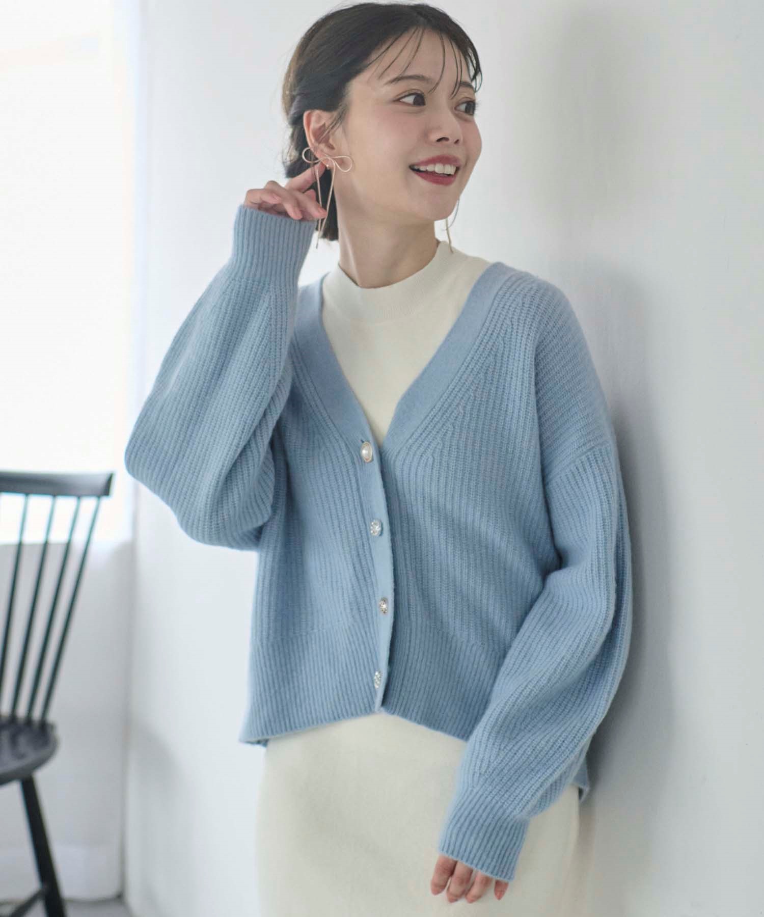 ラクーン混カーデ | カーディガン | NOELA OFFICIAL WEB STORE