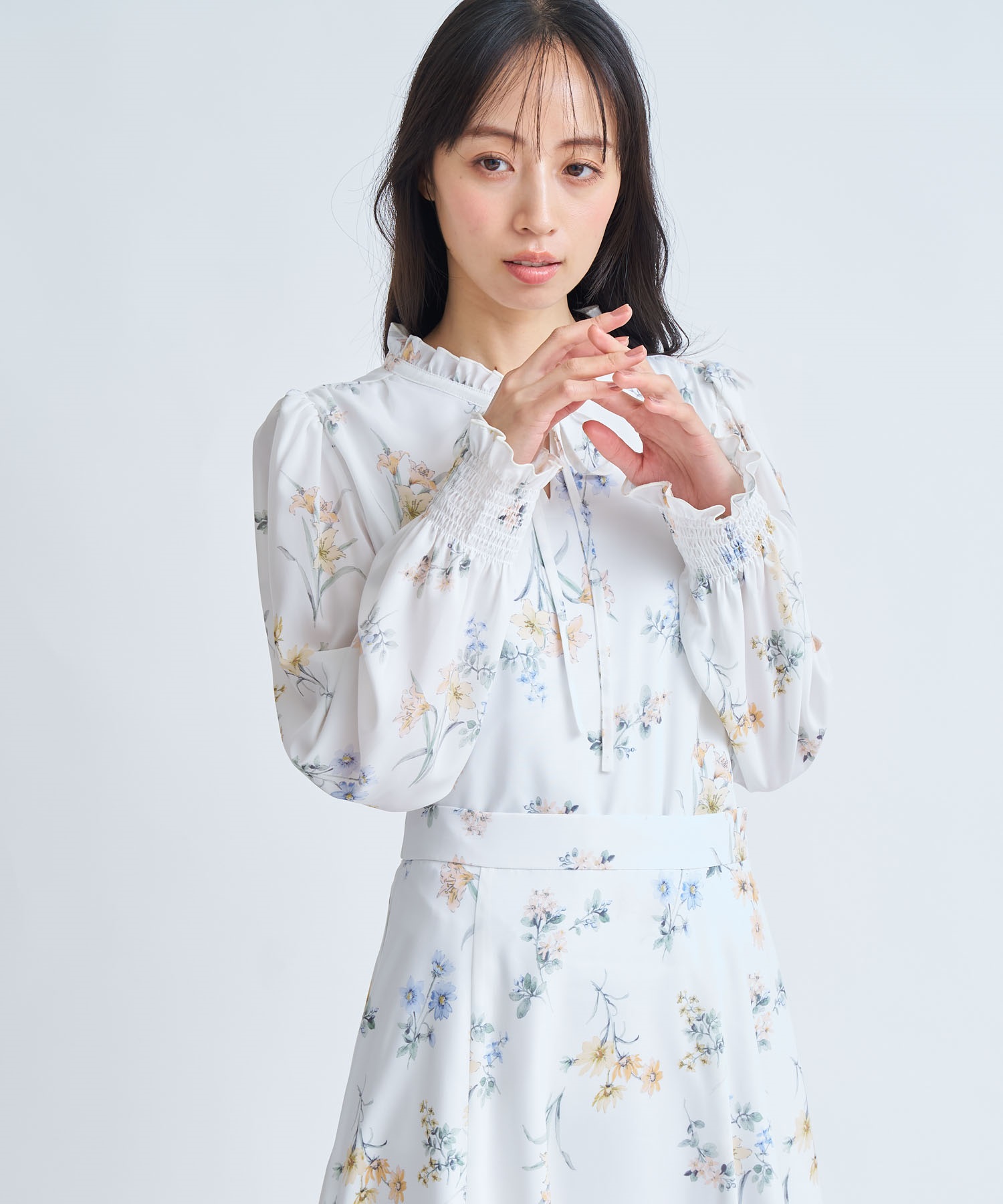 予約】花柄シアーブラウス | シャツ・ブラウス | NOELA OFFICIAL WEB STORE