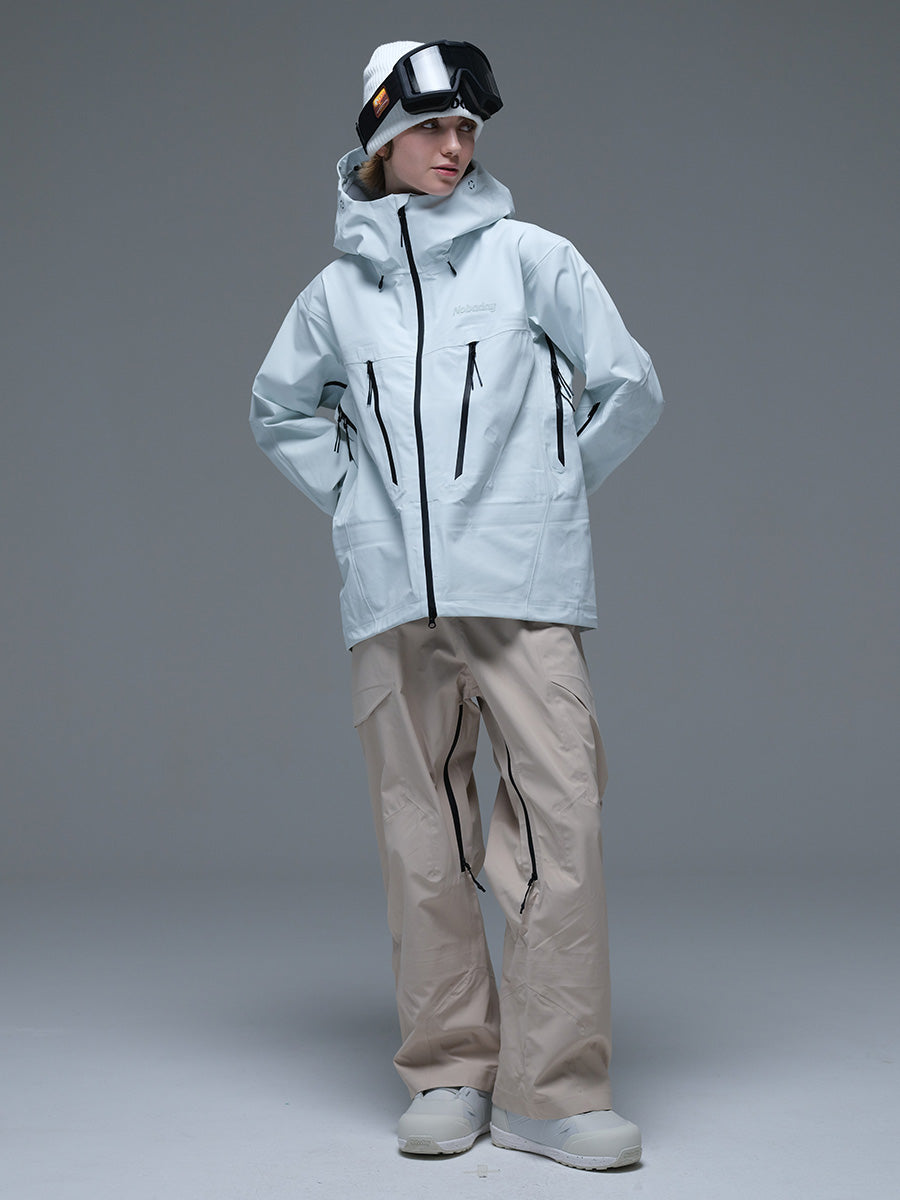 Women's SnowShield Pro 3L Snow Jacket Ice Blue