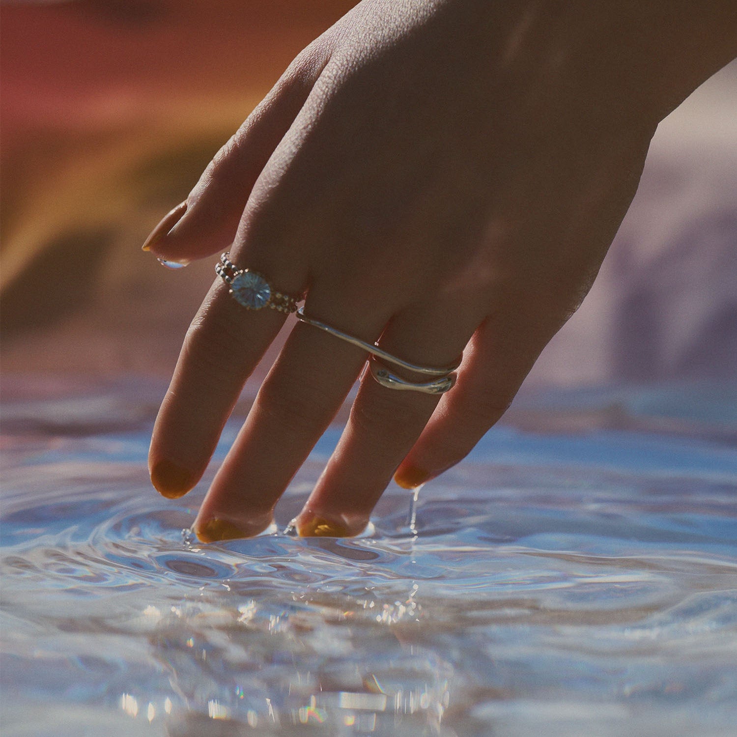 シルバー／K5トパーズリング｜リング｜ノジェス 公式オンラインストア