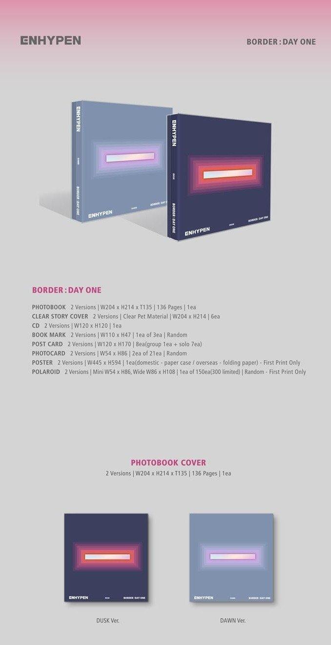 Enhypen - Border Day One - 1st Mini Album