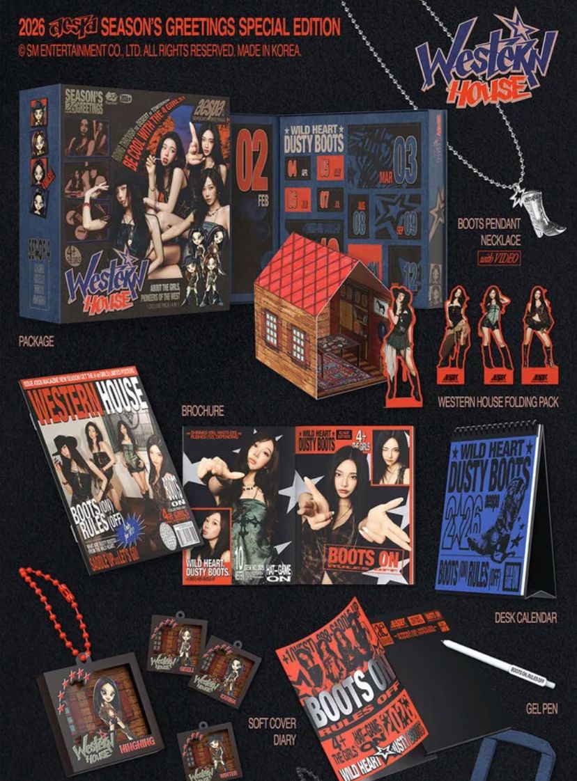 AESPA – 2026 SEASON'S GREETINGS + Special Photocard Set