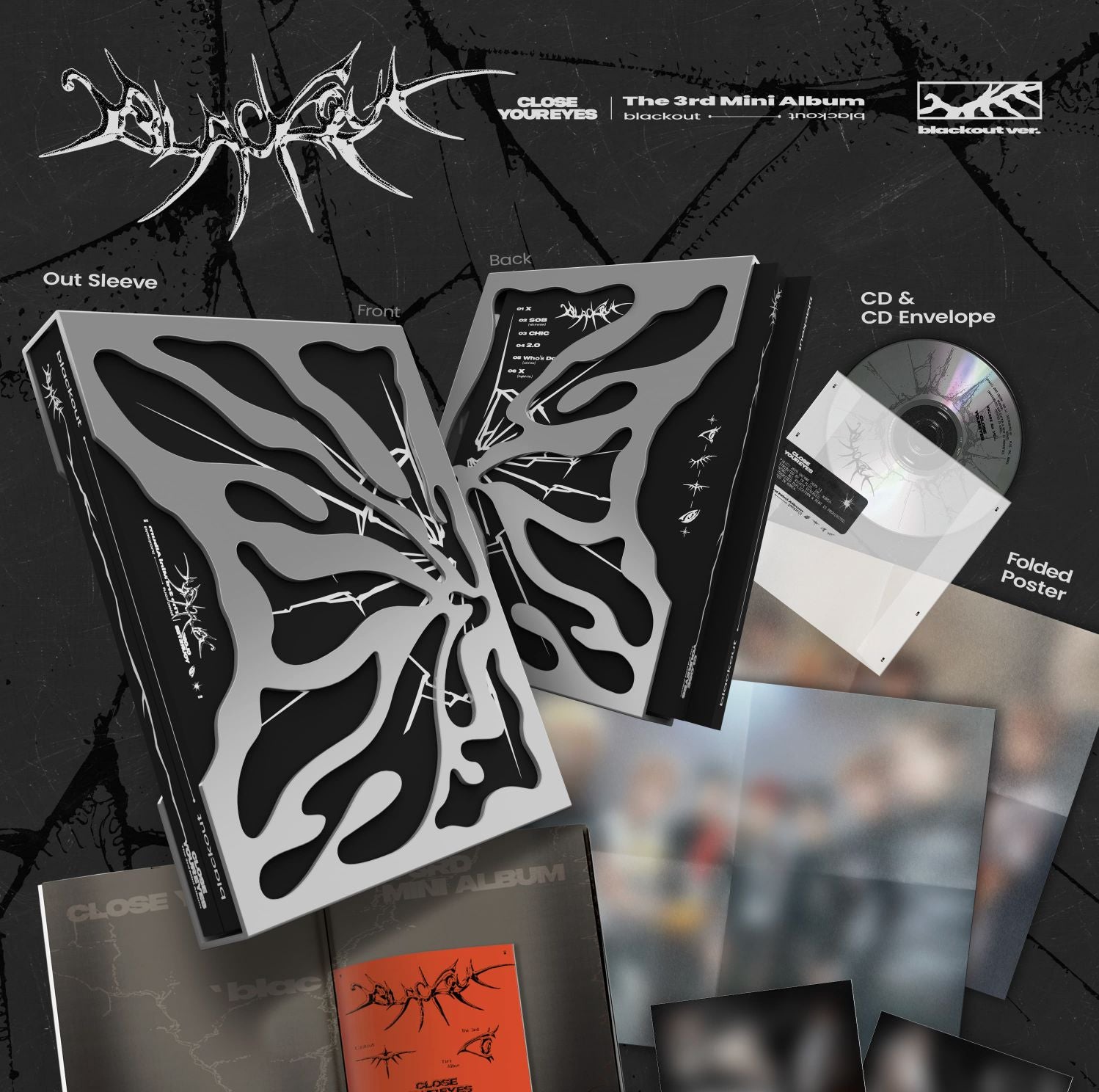 CLOSE YOUR EYES - BLACKOUT (BLACKOUT VER.)