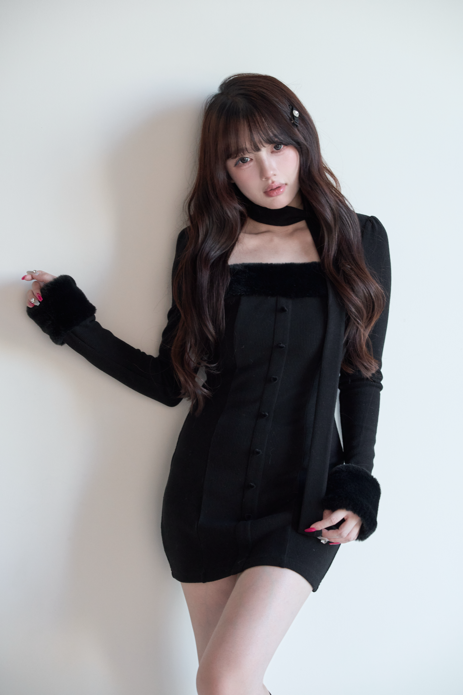 BunnyLis:リボンオフショルダーニットトップス – NoGenki