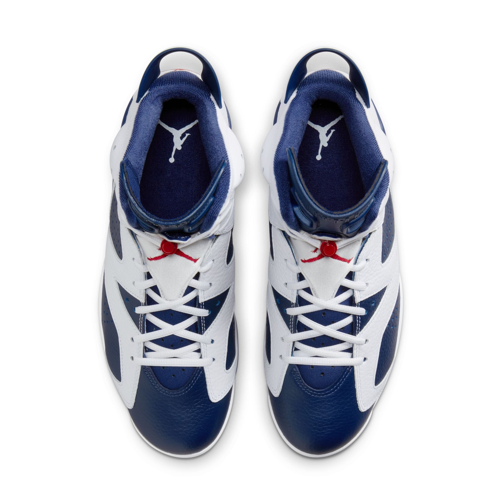 Jordan - Men - Retro 6 - White/Varsity Red/Midnight Navy – Nohble