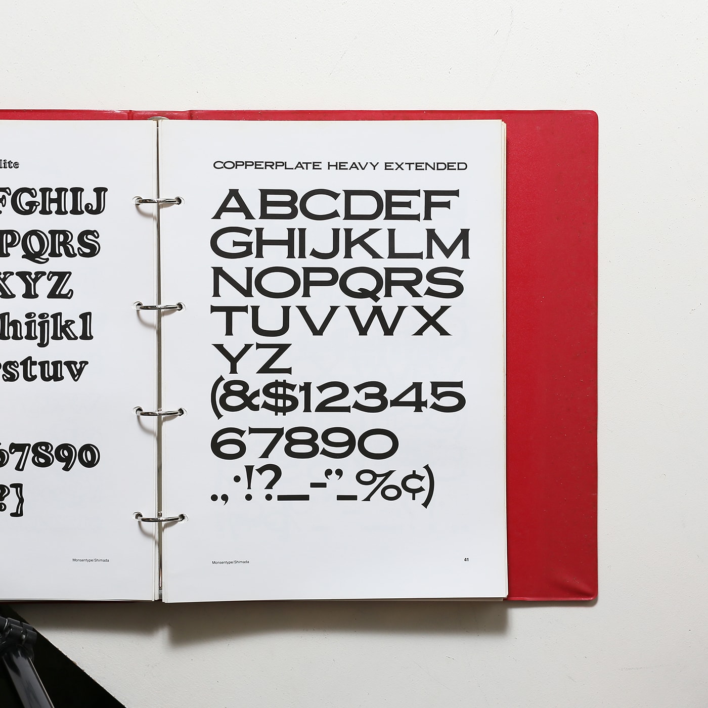 モンセン・スタンダード欧文書体清刷集 6冊セット | 嶋田出版 | nostos