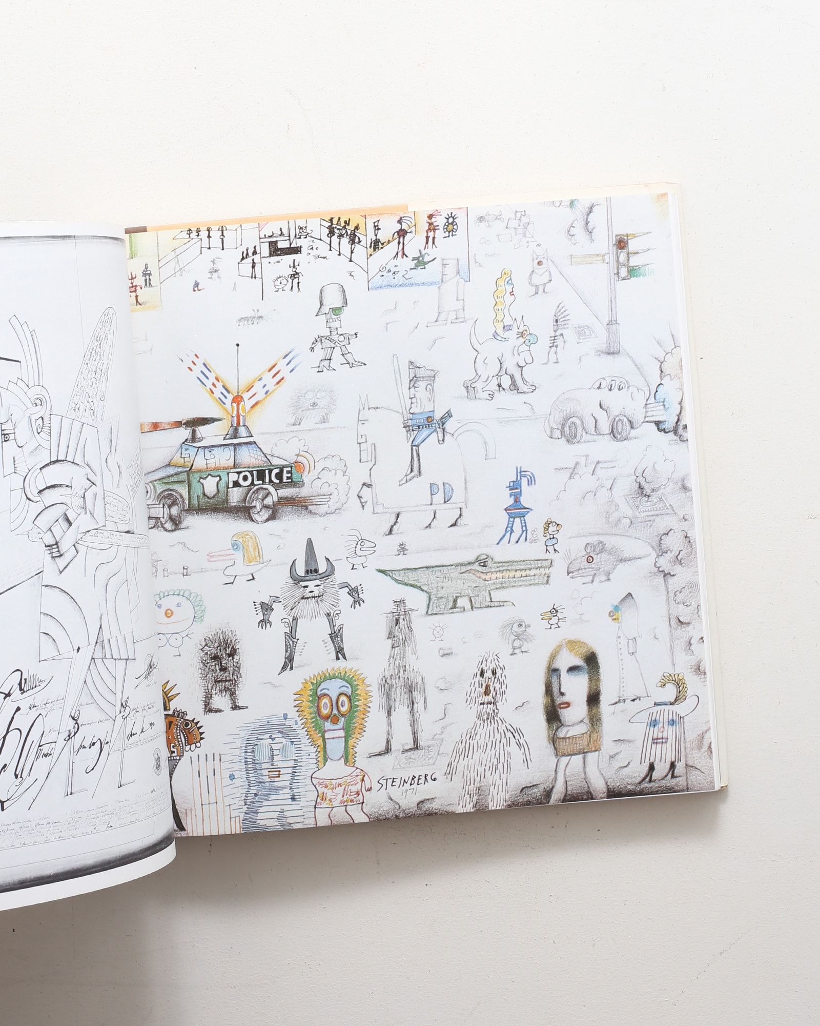 Saul Steinberg | ソール・スタインバーグ | nostos books ノストス