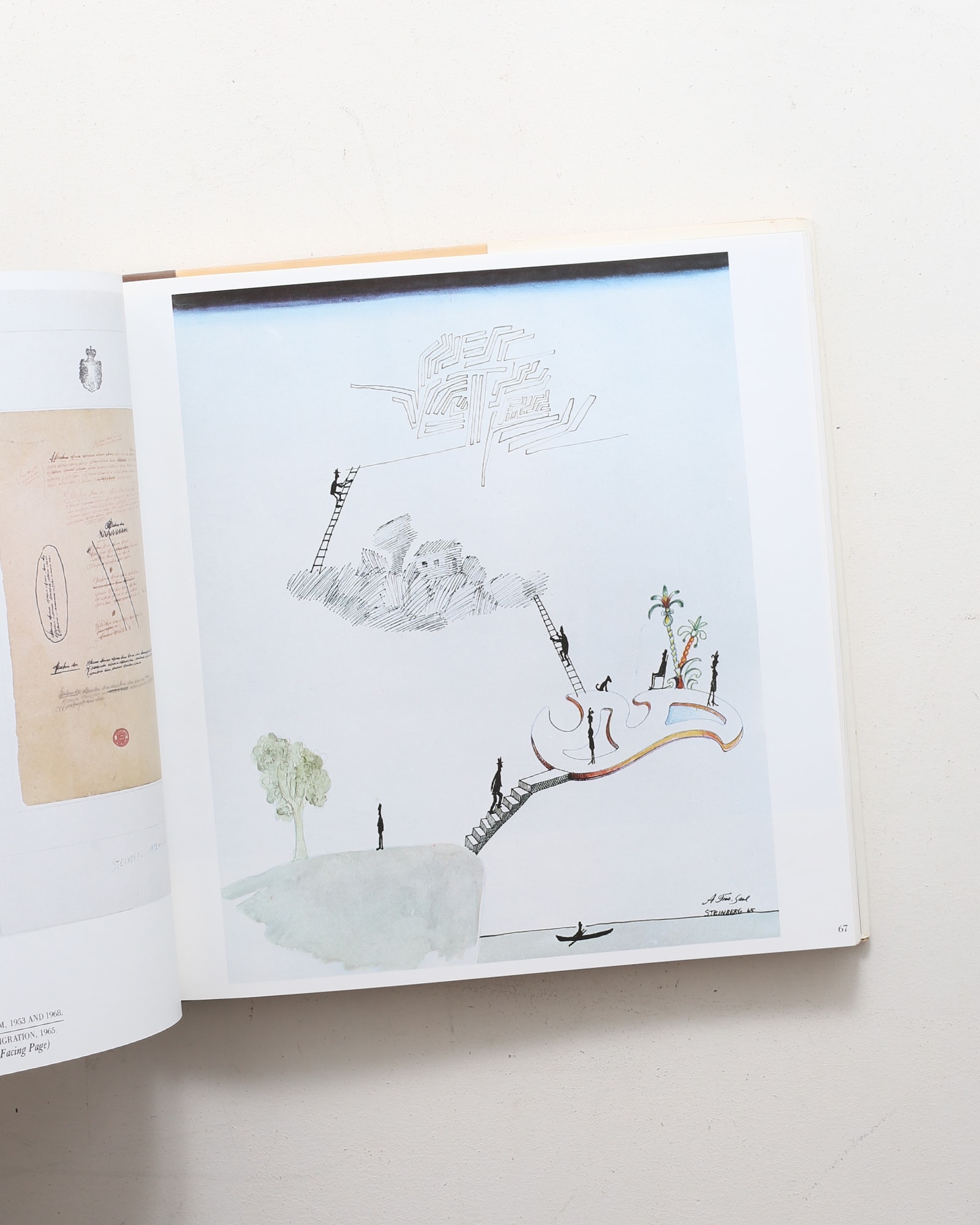 Saul Steinberg | ソール・スタインバーグ | nostos books ノストス