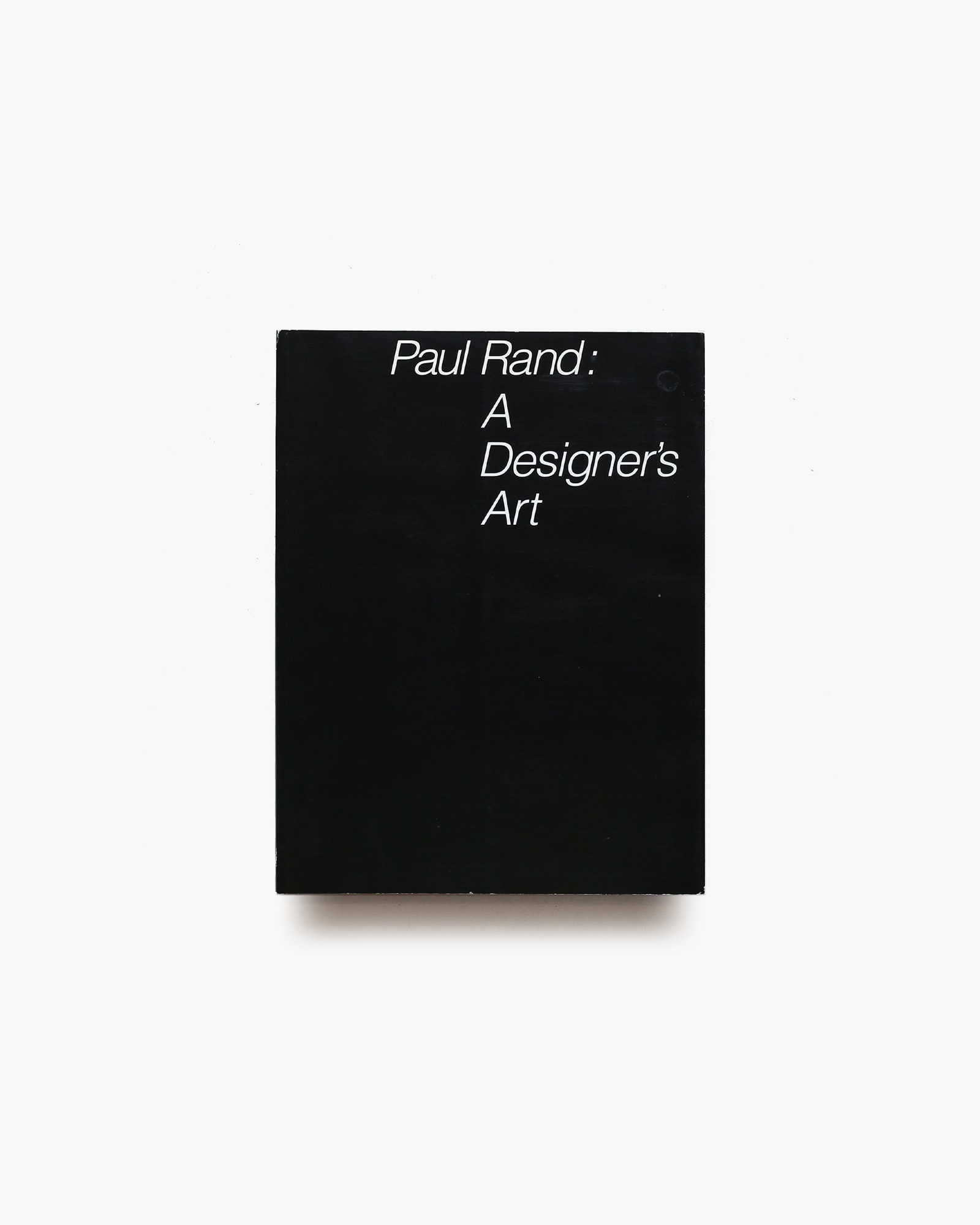Paul Rand: A Designer's Art | ポール・ランド | nostos books ノスト
