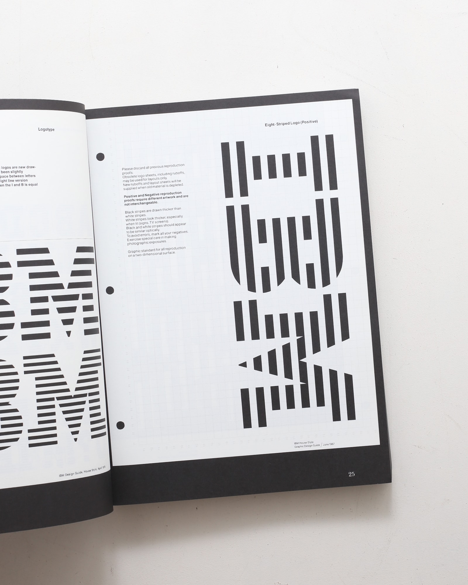 IBM: Graphic Design Guide from 1969 to 1987 | Paul Rand ポール