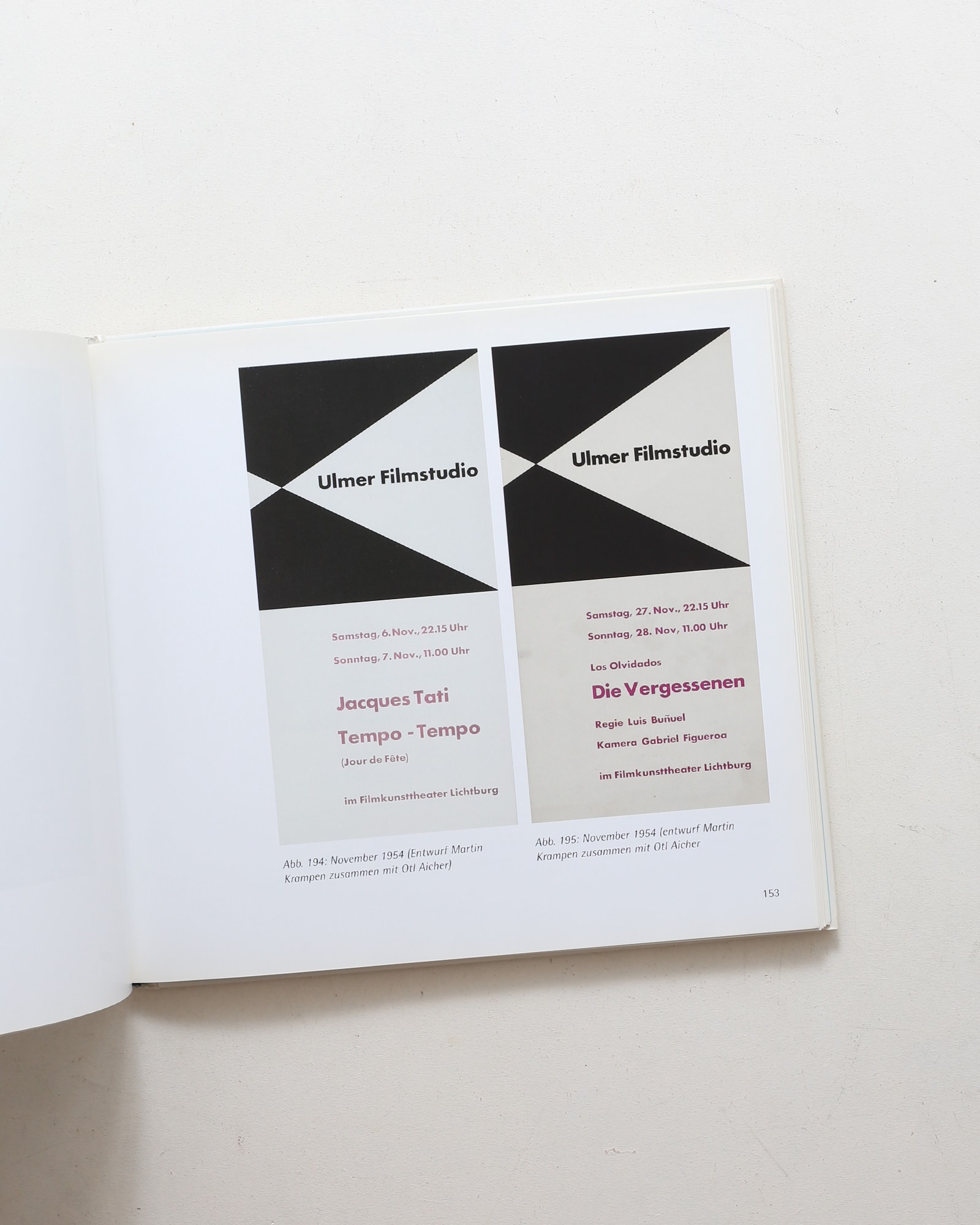 Otl Aicher: 328 Plakate fur die Ulmer Volkshochschule | nostos