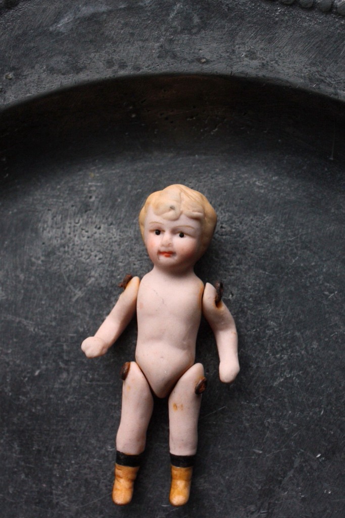 アンティーク 羊飼いの男の子 オールビスクドール ミニョネット