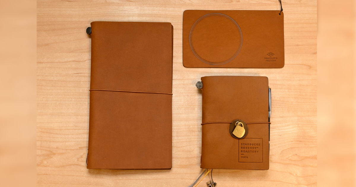 キャメルのトラベラーズノートが増殖するわが家。