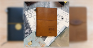 モスバーガーとトラベラーズノートがコラボした50thアニバーサリー