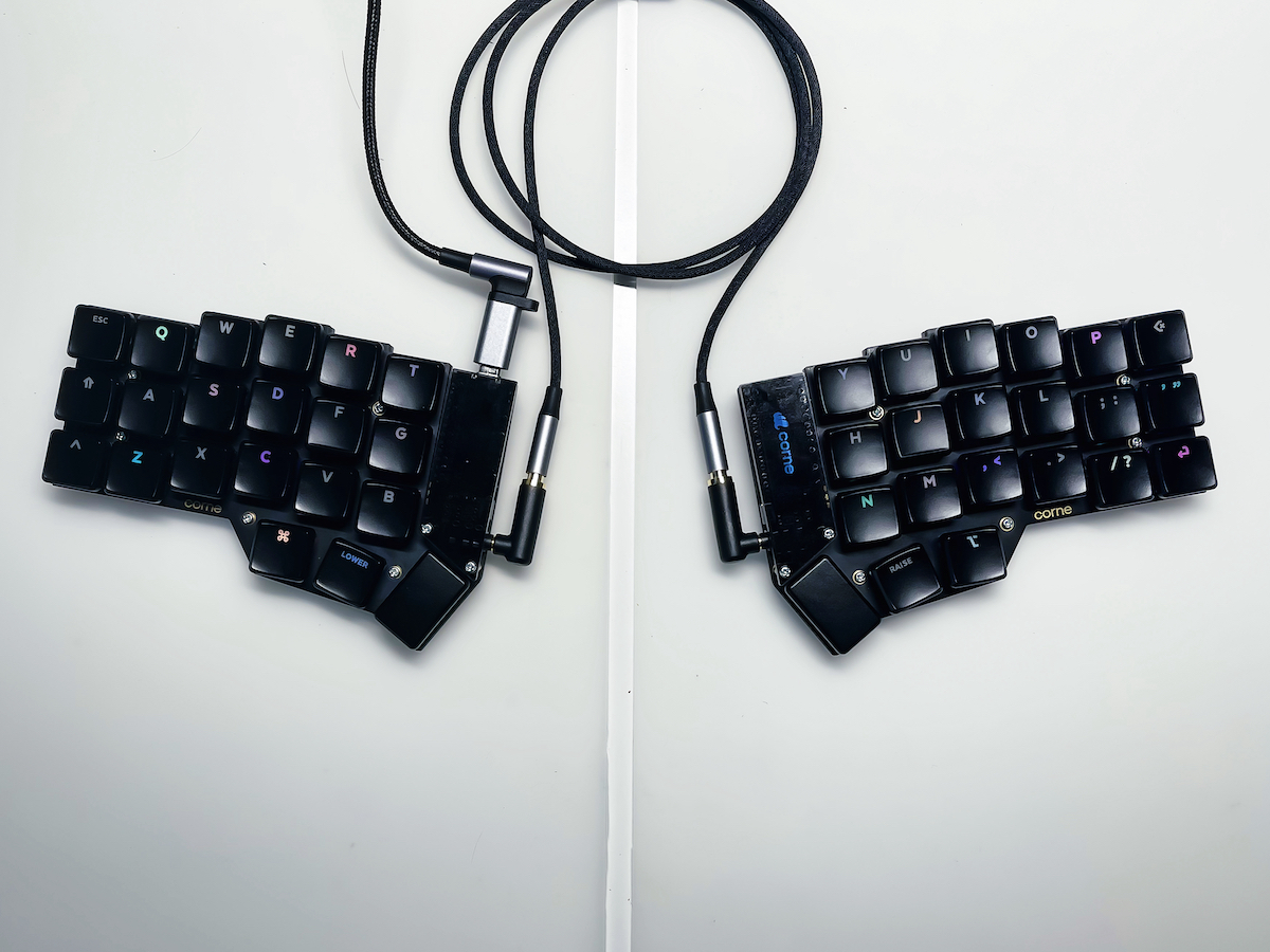 Chocな分割キーボードのCorne Chocolate – no theme.