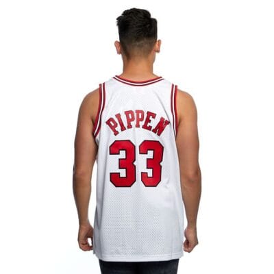 Swingman Jersey Mitchell & Ness Chicago Bulls #33 Scottie Pippen