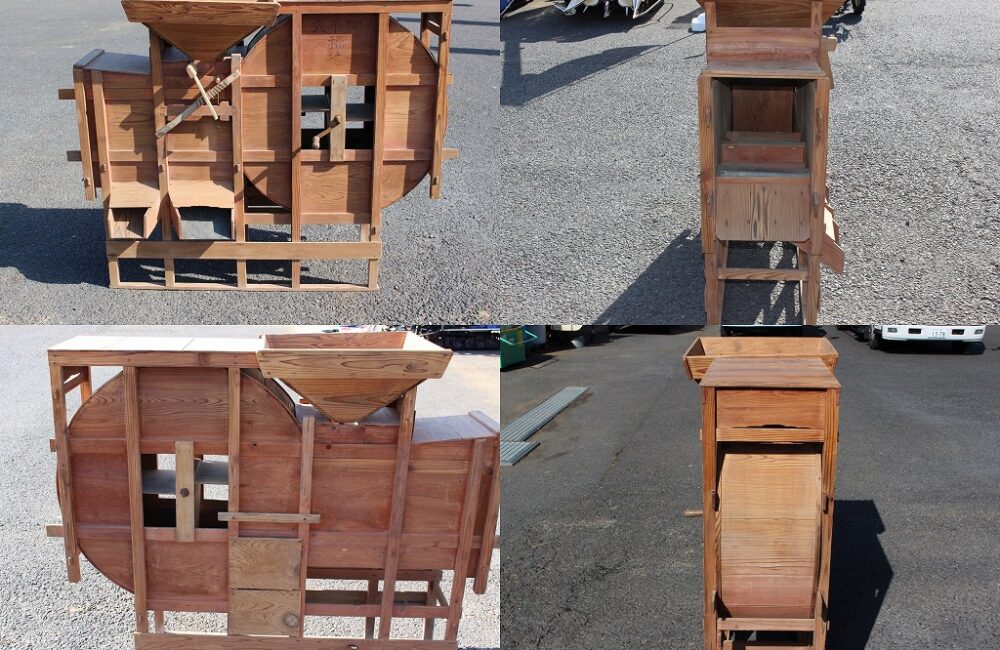 骨董品（昭和時代）唐箕 アンティーク レトロ 古民家 オブジェ｜農家