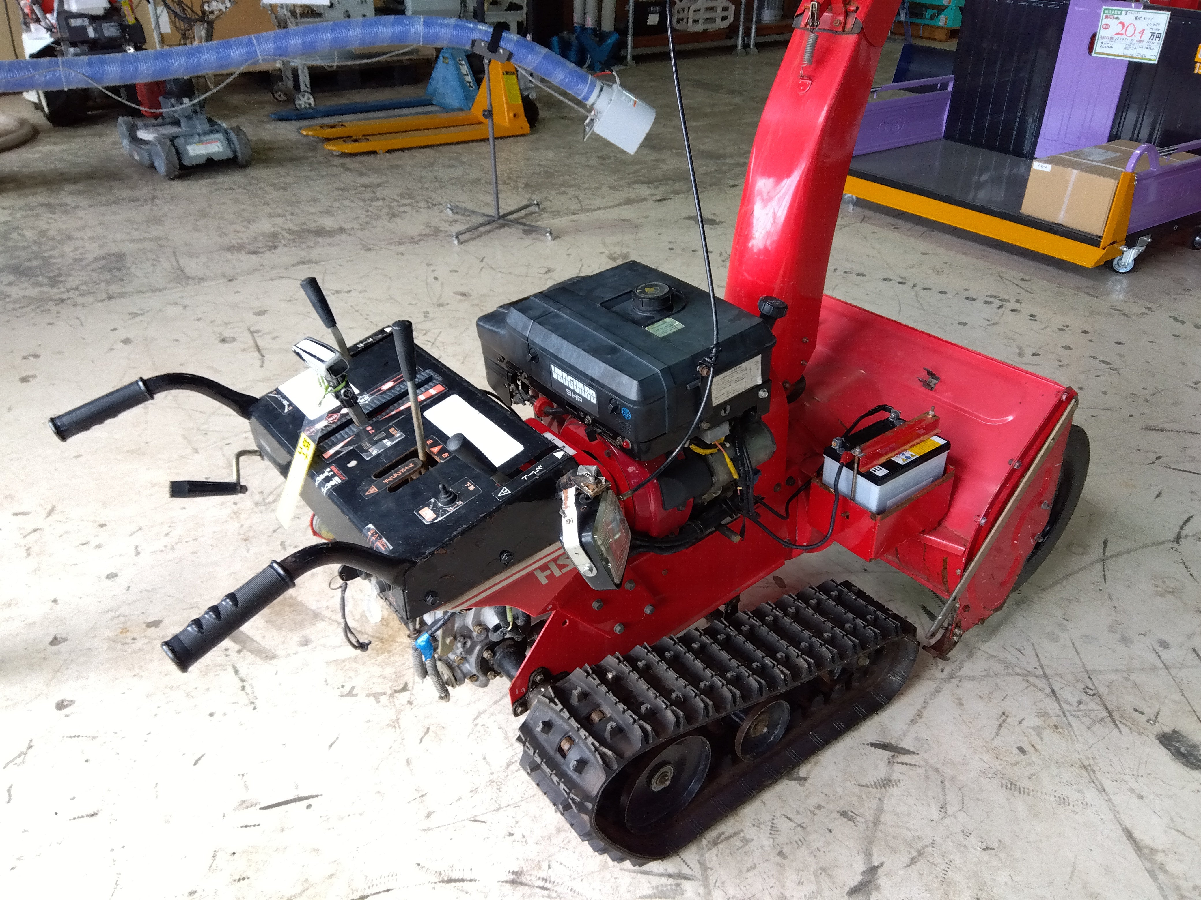 ヤナセ 中古 除雪機 スノースロワー 890HST 9馬力 – 農キング