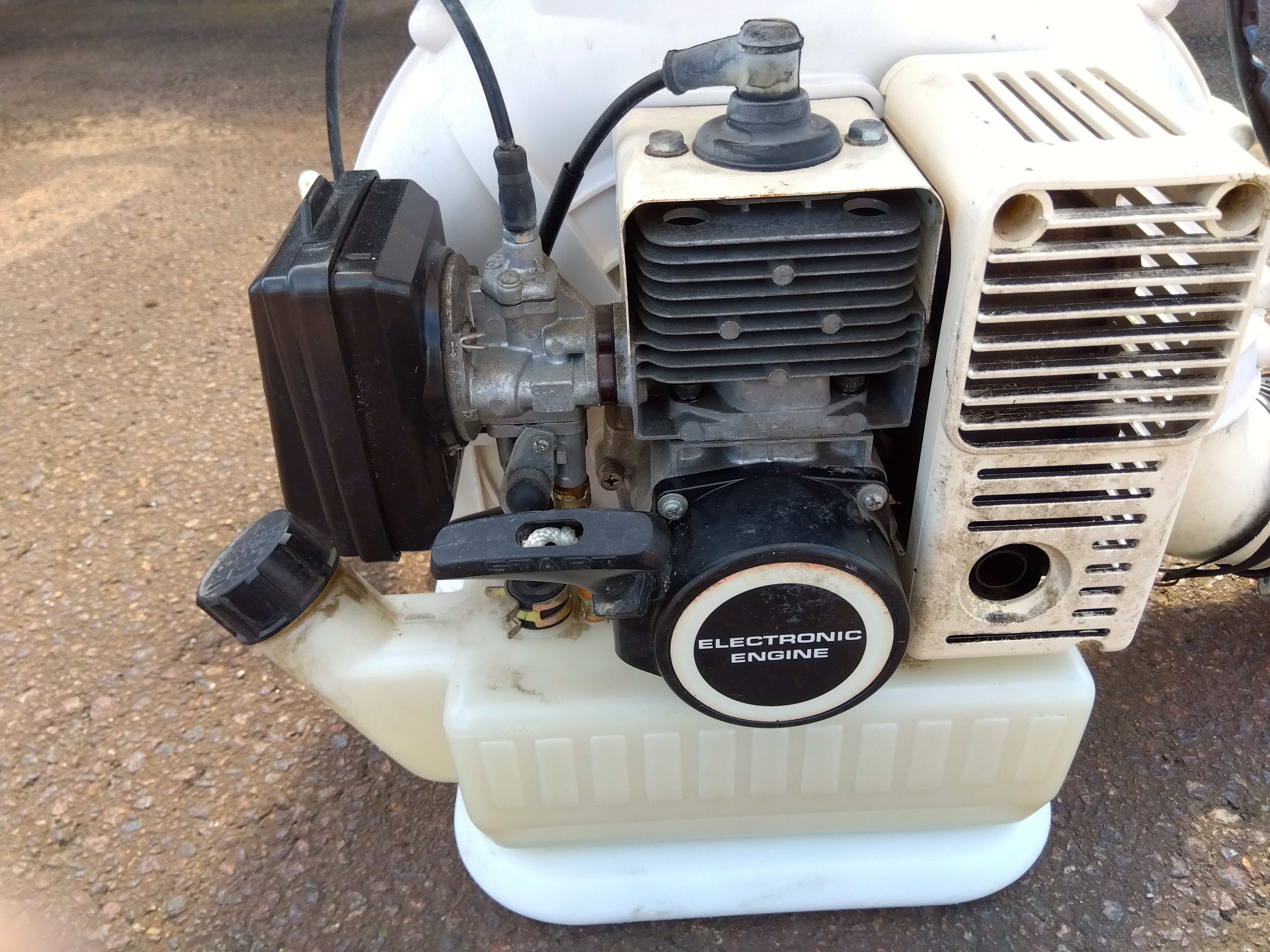 ジャンクですが動作OK‼️丸山 MD6010TS 背負動力散布機 ジャンクですが