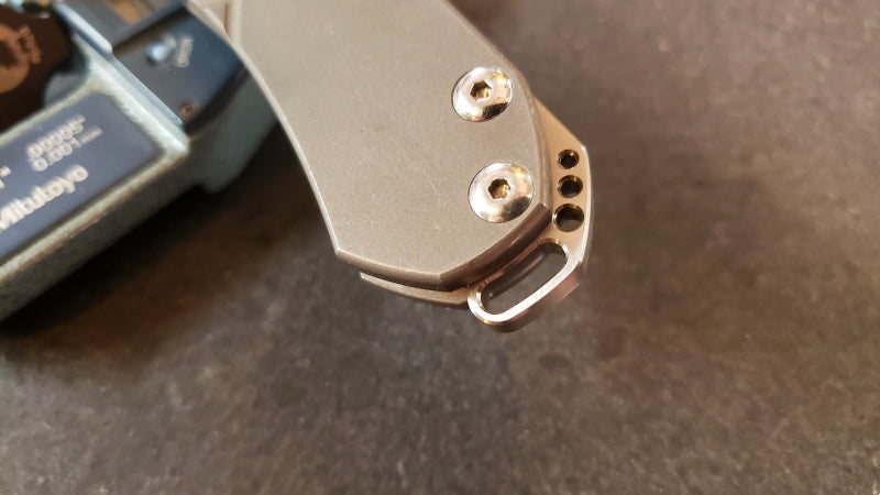 Jekyll to Hyde - V3 Backspacer Umnumzaan- Titanium — Northwest Knives