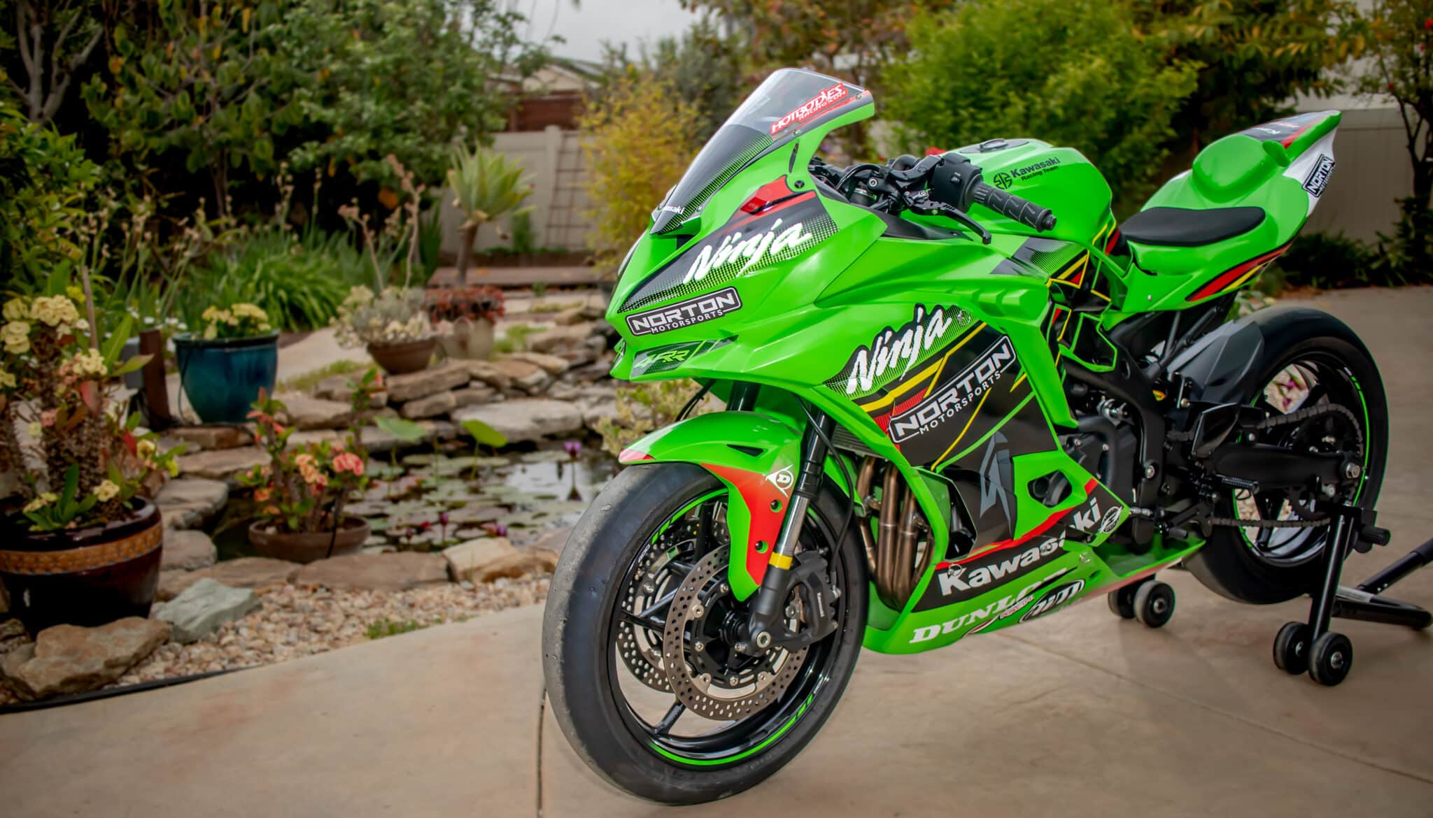 Norton Motorsports Kawasaki Ninja ZX4RR Race Motorcycle
