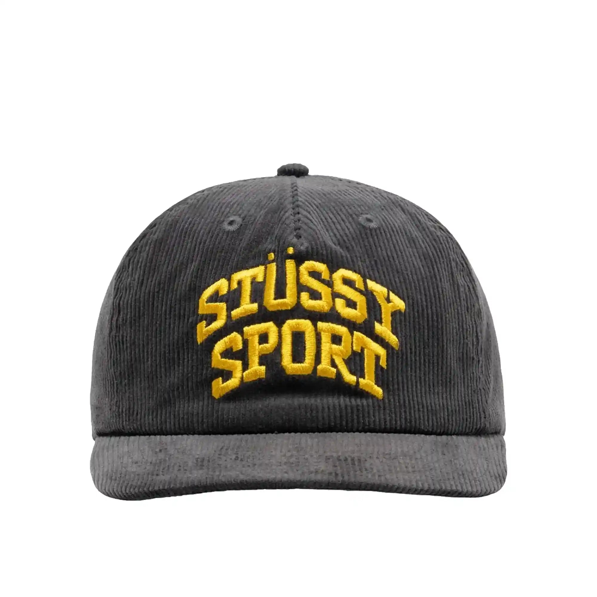 Stussy Sport Arch Cord Strapback Cap, charcoal – Norwood