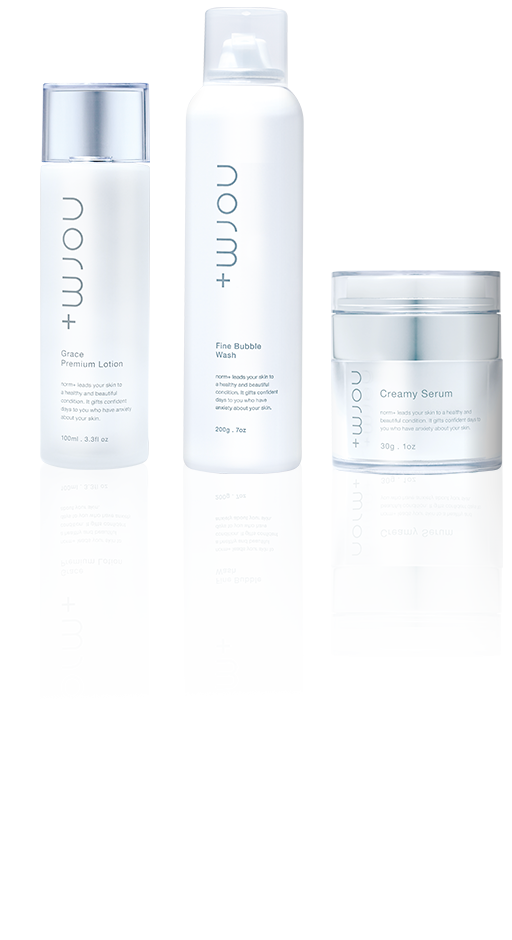 愛沢えみりプロデュースのスキンケアブランド【norm＋（ノームプラス）】