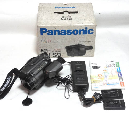 ジャンク譲渡コーナー （0円ジャンク） ＞ Panasonic NV-S9 S-VHS-C