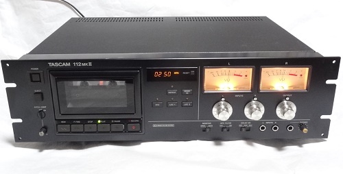 音響機器 ＞ カセットデッキ ＞ TASCAM 112MKII 業務用2ヘッドカセット