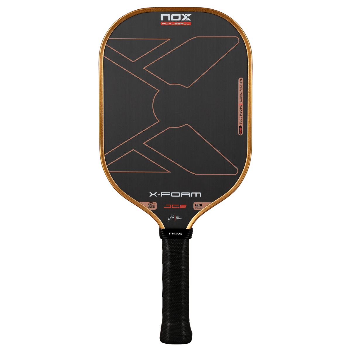 NOX X-FOAM JC6 16 mm Pickleball Paddle | Collab. Judit Castillo