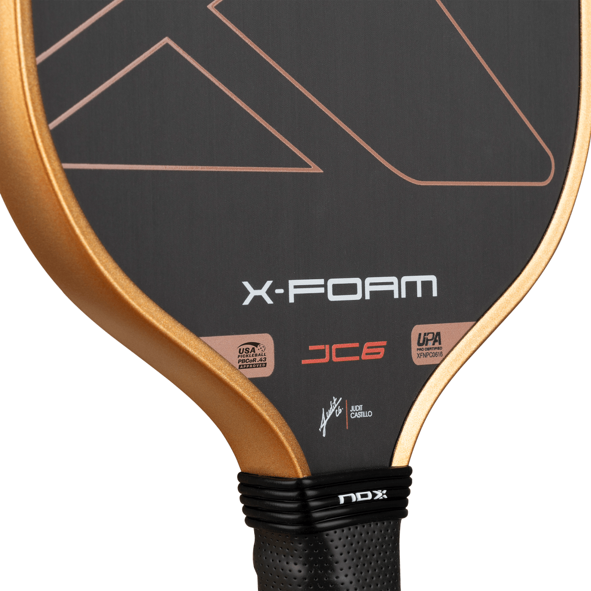 NOX X-FOAM JC6 16 mm Pickleball Paddle | Collab. Judit Castillo