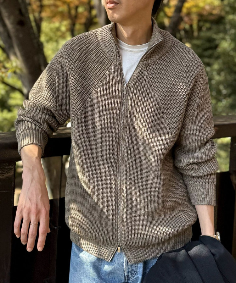 BATONER/バトナー】SIGNATURE DRIVERS KNIT シグネチャー ドライバーズ