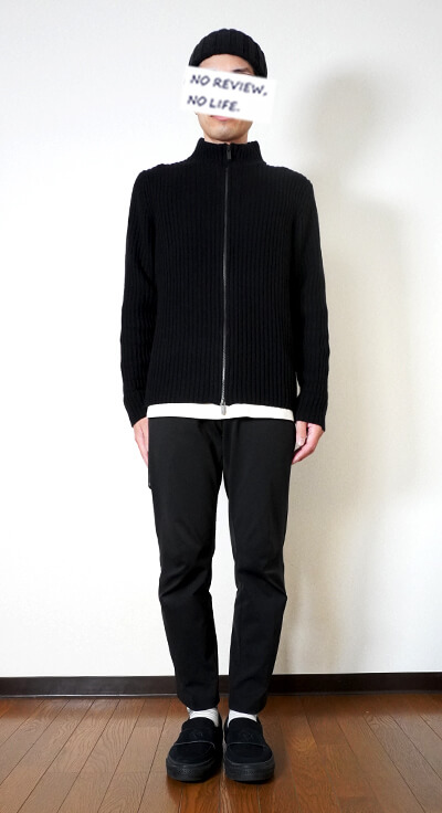 神コスパでおすすめ】ユニクロ＋Jのミドルゲージフルジップセーターの
