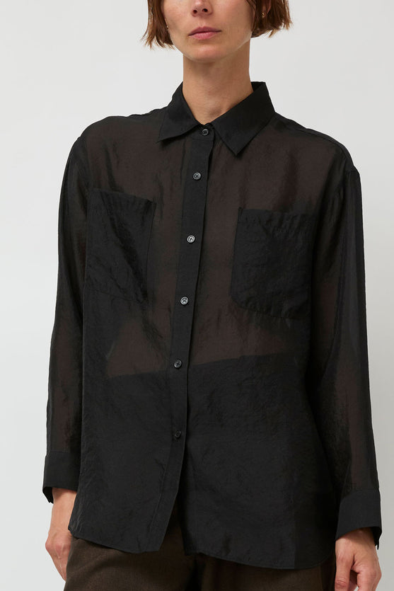 No.6 Ilya Shirt in Black – No.6 Store