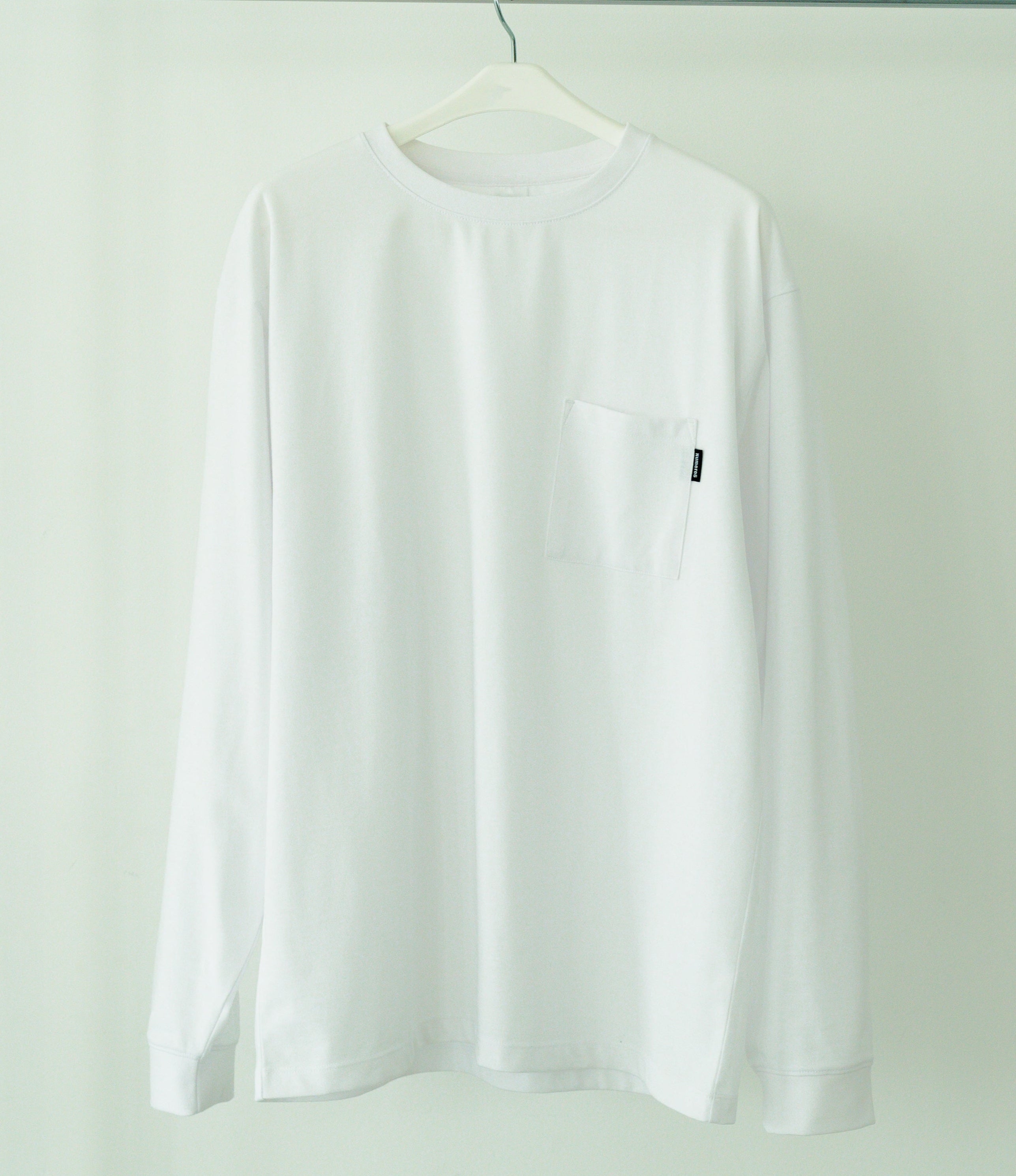 N6 Long sleeve Pocket T-Shirts【WHITE】(N624-002)| Numero6