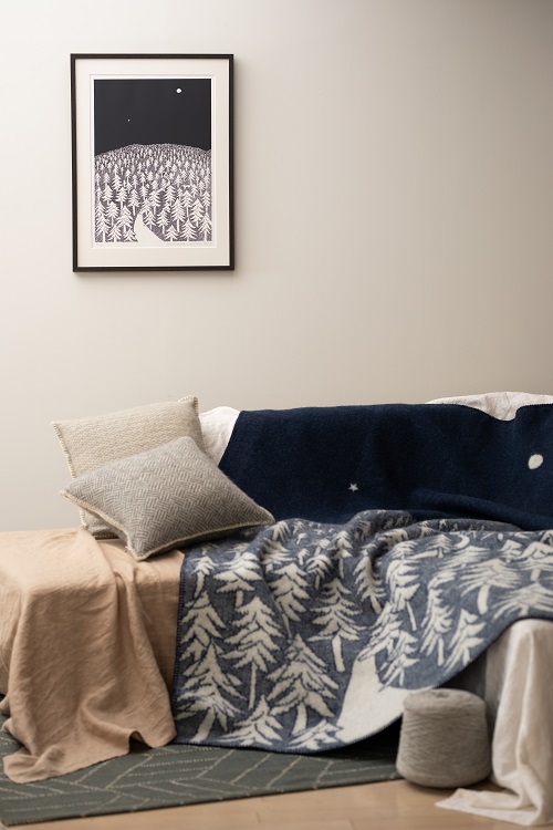 北欧のブランケット「Klippan」から「Mina Perhonen」アートポスター