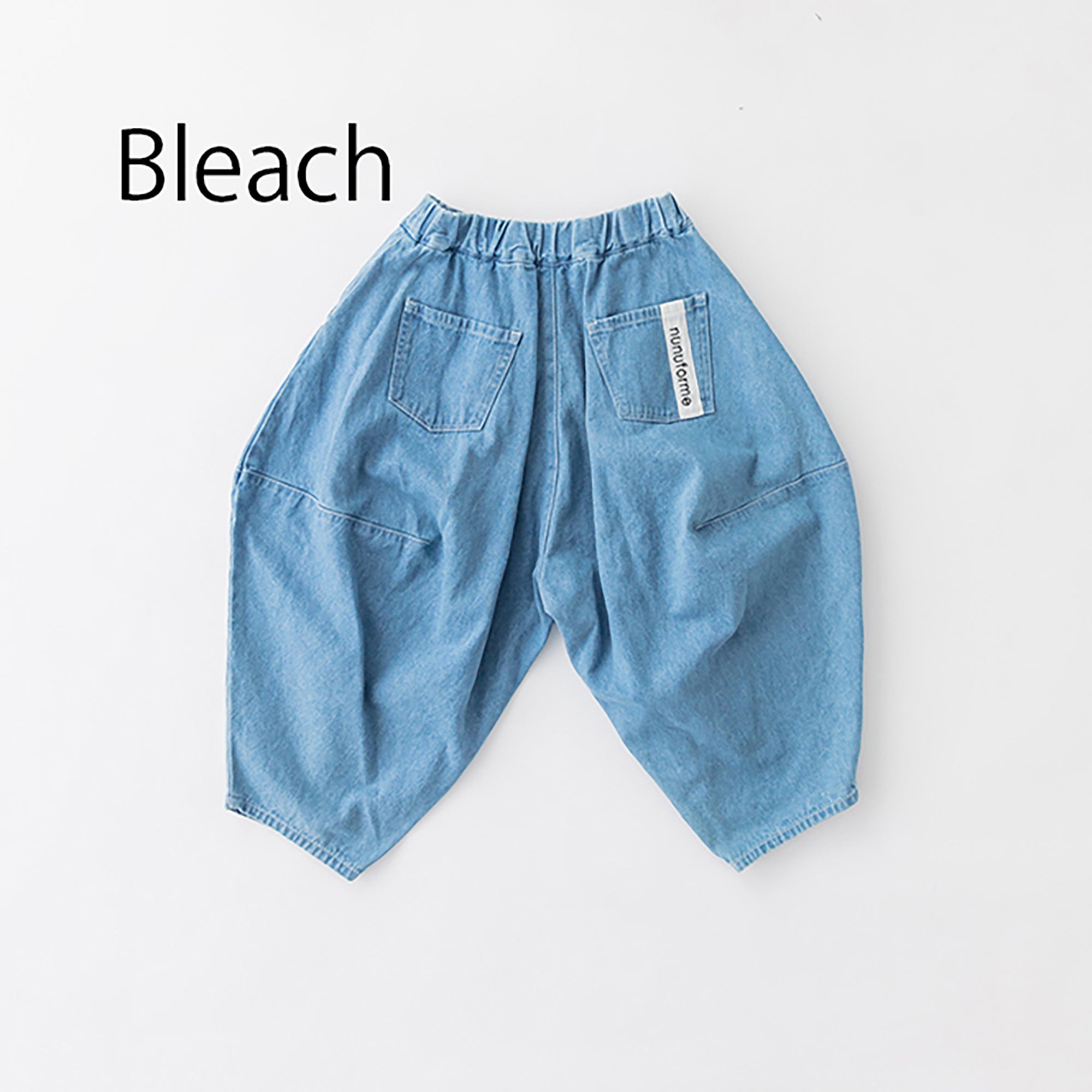 ヌヌフォルム　nunuforme ポインテッドデニムパンツ　155cm ns-621-017/<定番商品>デニムポインテッドパンツ