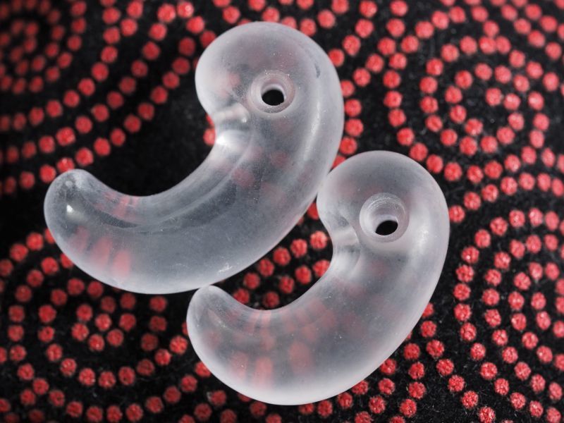 弥生時代風水晶勾玉（注文品）