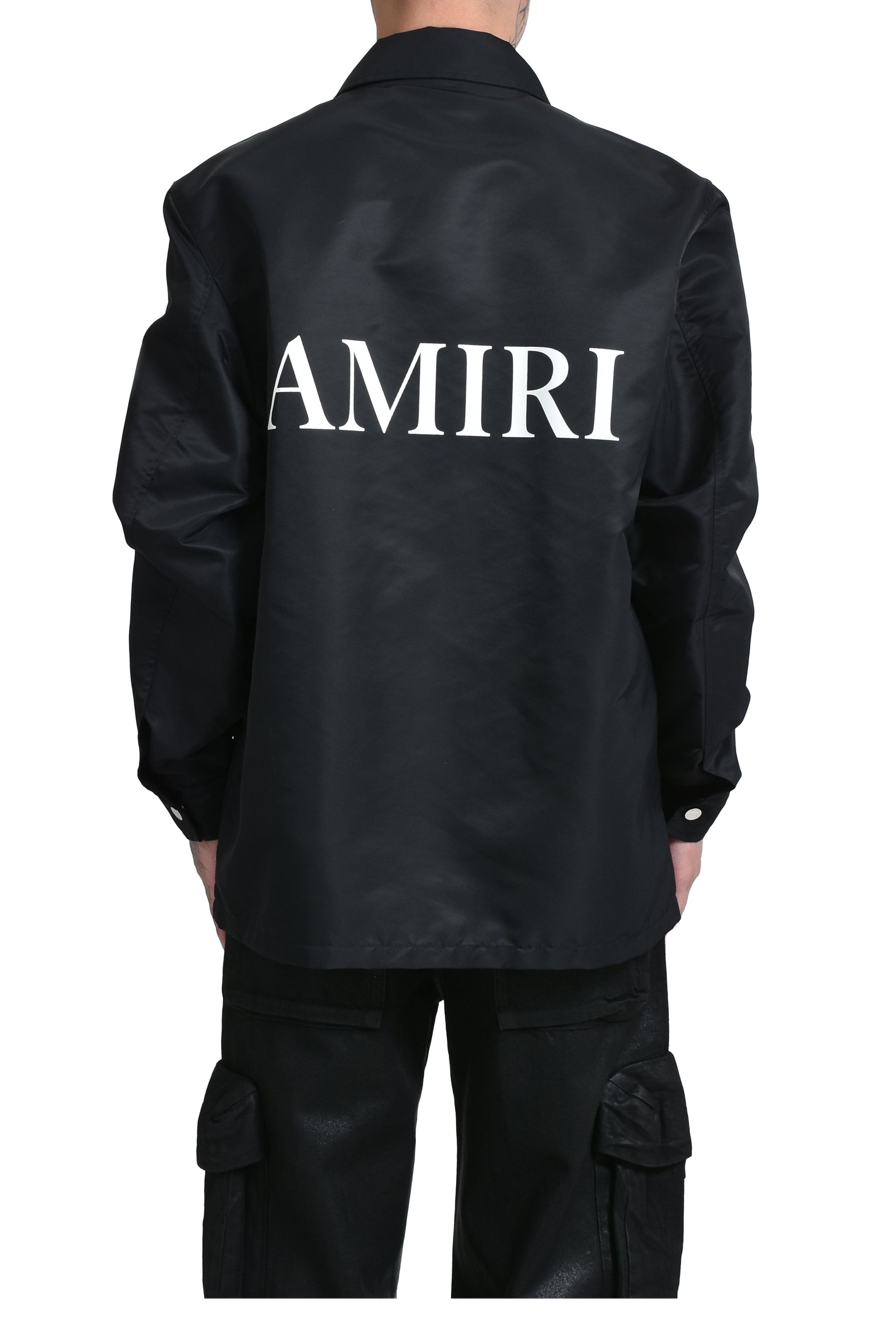 AMIRI アミリ SS25 MA COACH JACKET / BLK - NUBIAN