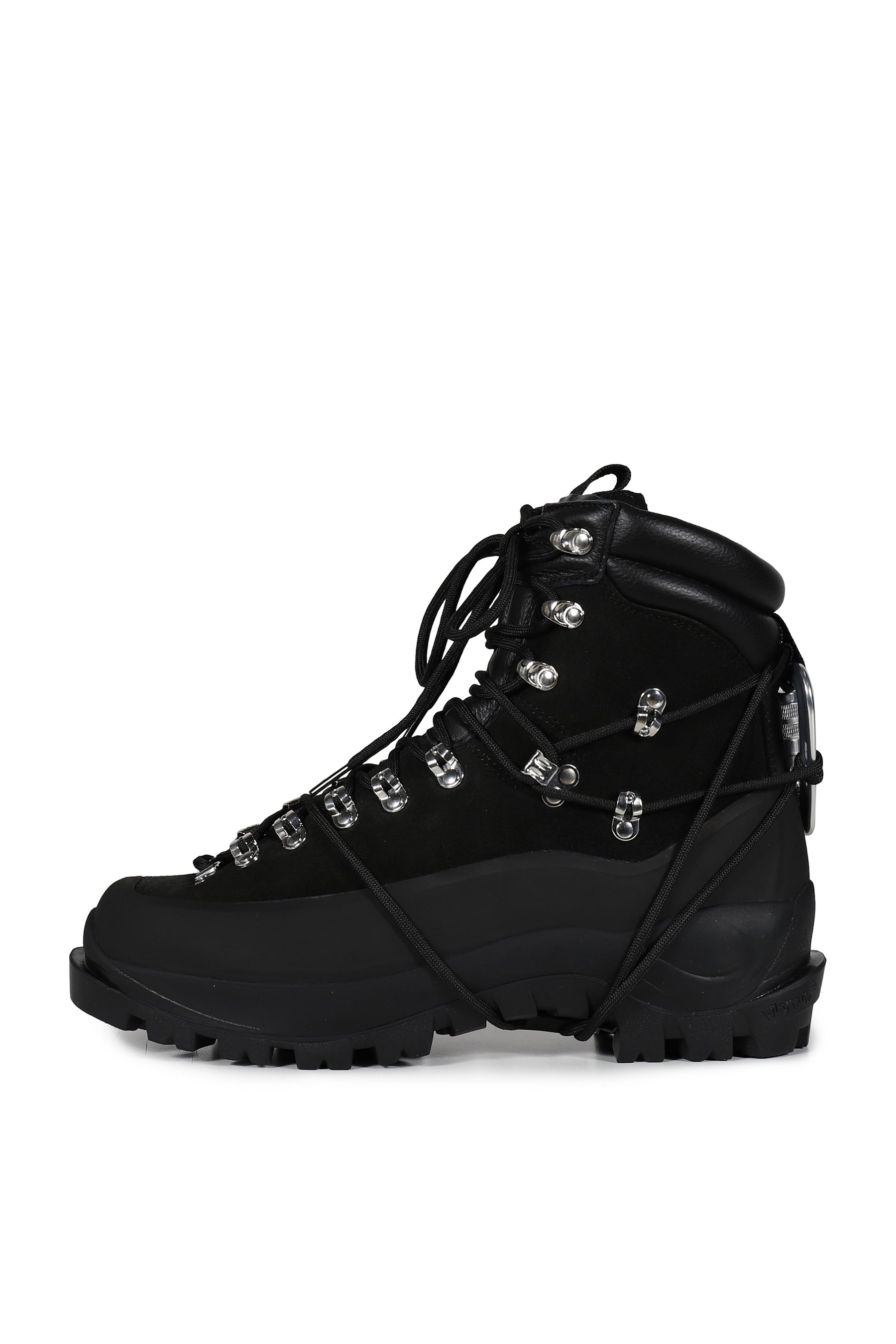 HELIOT EMIL エリオットエミル SS26 HIKING BOOTS / BLK - NUBIAN ヌビアン