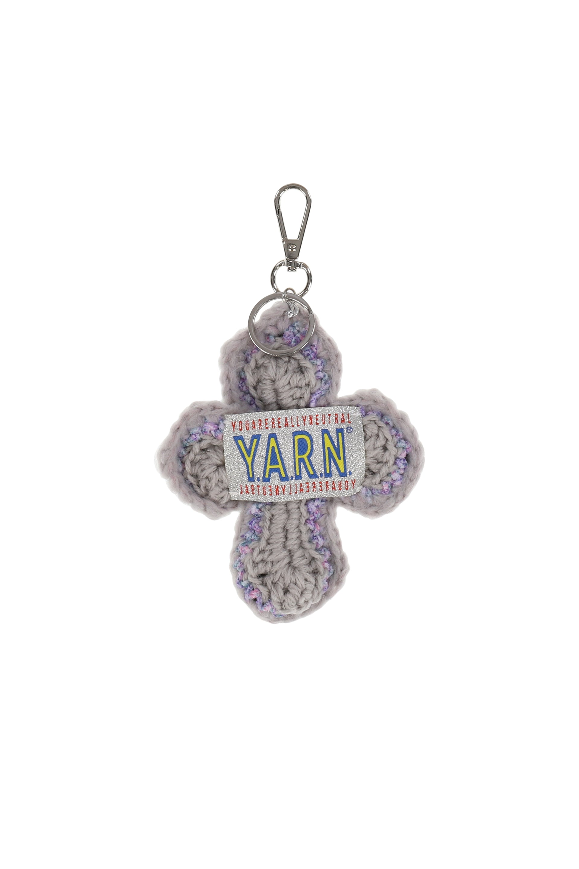 Y.A.R.N. ヤーン SS26 3D CROSS KEYCHAIN / MULTI - NUBIAN ヌビアン