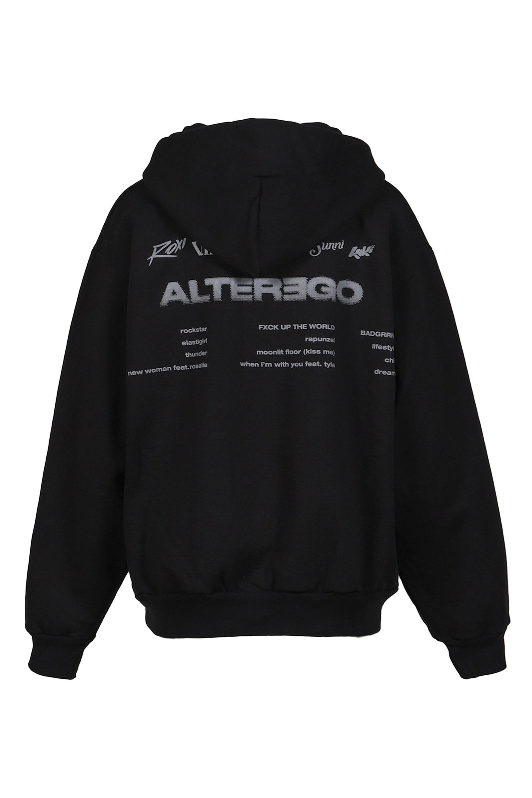 LISA ALTER EGO MERCHANDISE ALBUM ZIPUP HOODIE / BLK - NUBIAN