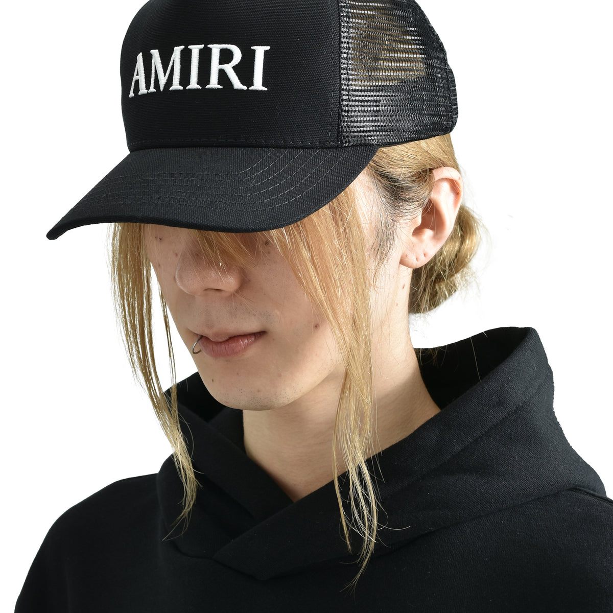 AMIRI アミリ AMIRI CORE LOGO TRUCKER HAT / BLK - NUBIAN ヌビアン